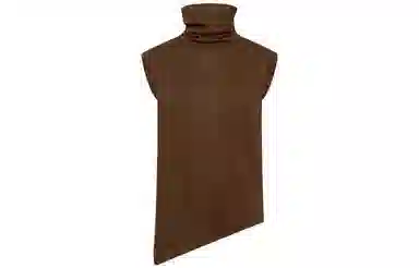 美洋 高领无袖针织衫 女款