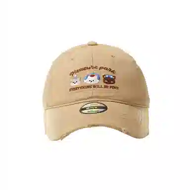 杨同学 动物刺绣百搭 棉 鸭舌帽 男女同款情侣款