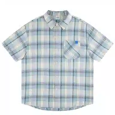 Doraemon Vintage Plaid Shirt