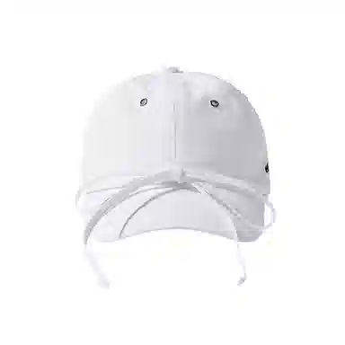 杨同学 宽帽檐大头围系带 棉 鸭舌帽 女款