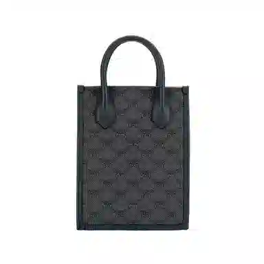 MCM Himmel Lauretus AW24 Tote Bag Deep Grey