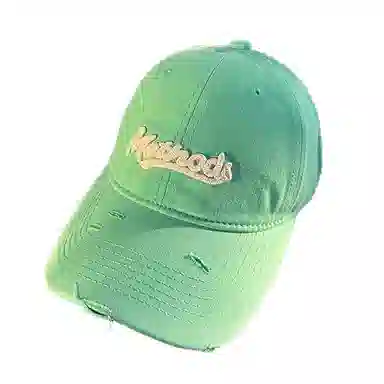 杨同学 薄荷绿防晒 棉 鸭舌帽 女款