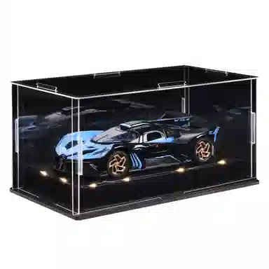 金车将 布加迪 飞火流星 合金车模 氛围感灯光展示 收藏 成品模型