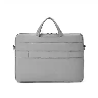 波斯丹顿 时尚简约潮流 织物 公文包 男款 浅灰/湖蓝