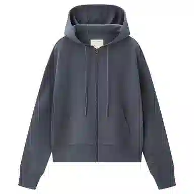 佐丹奴 双面空气层袋鼠兜宽松连帽卫衣 女款