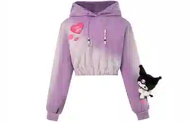13 DEMARZO x Sanrio Heart Applique Hoodie