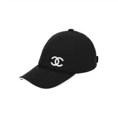 CHANEL 25P Black Cap