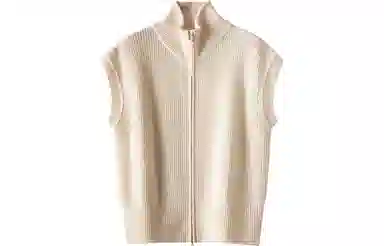 恒源祥 复古短袖针织衫 女款