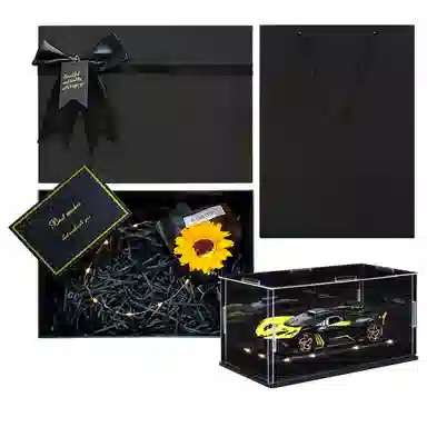 金车将 布加迪 飞火流星 合金车模 氛围感灯光展示 收藏 成品模型