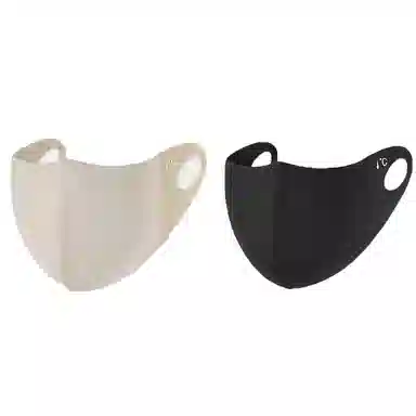 祎步康 护眼角冰丝一体防紫外线透气百搭高颜值 涤纶 防晒口罩 男女同款情侣款