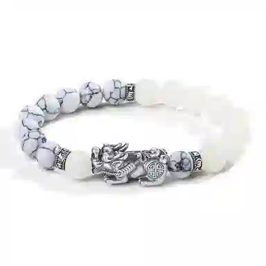 【八方来财】 色菲尔 貔貅新中式招财国潮吞金兽转运珠文玩串珠小众佛珠手链礼盒装 菩提根 手串 男女同款情侣款