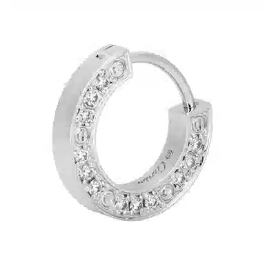 Cartier Love 18K White Gold Earring