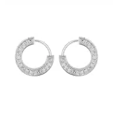 Cartier Love 18K White Gold Earring