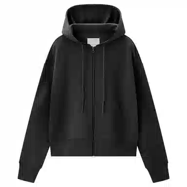 佐丹奴 双面空气层袋鼠兜宽松连帽卫衣 女款