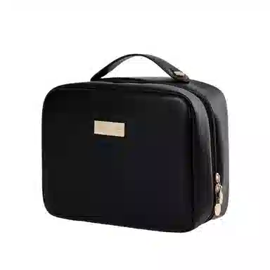 馨枕居 皮质便携防水大容量手提旅行化妆包