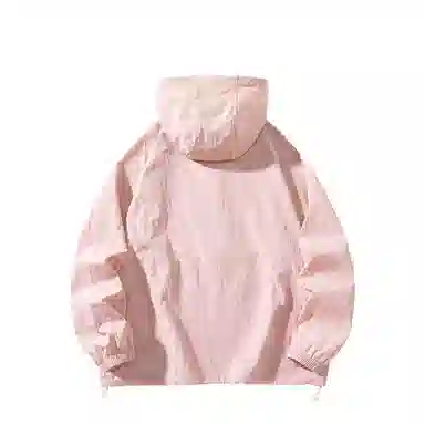 潮流舒适宽松美式时尚设计感简约山系户外露营通勤轻薄运动吸汗速干休闲多功能超轻透气凉感抽绳连帽情侣百搭外套防晒服 男女同款