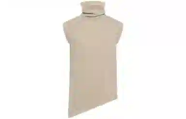 美洋 高领无袖针织衫 女款