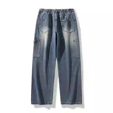 KNOCKSPARK Vintage Straight Jeans