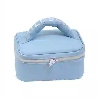 米甜兔 清新糖果色化妆包马卡龙色系手提包便携高颜值化妆品收纳袋随身洗漱包