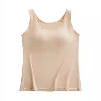 欧迪芬 亲肤柔软透气有垂感上托防走光固定式杯垫免加强承托稳固防垂无痕背心 女款