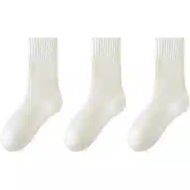 恒源祥 简约时尚舒适保暖中筒袜 女款 组合装