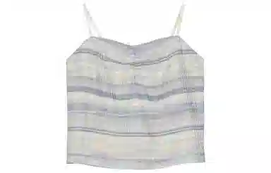 森女部落 原创拼接蕾丝渐变吊带外穿度假风波西米亚风 女款