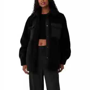alo yoga Snap Button Oversized Jacket