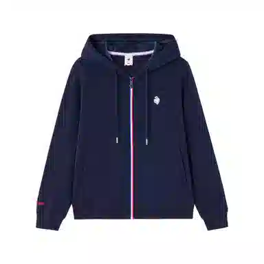 le coq sportif Tricolor Hoodie Jacket Women