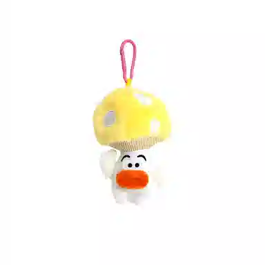 丹琴 搞怪丑萌蘑菇娃娃玩偶书包背包包挂饰小众学生 毛绒 合金 挂件 男女同款情侣款