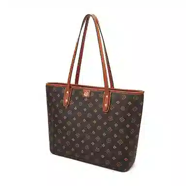 老人头 百搭时尚通勤高级感 合成革 单肩包 常规 女款 多色