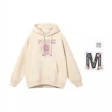 棉购 基础款潮流设计感印花卫衣 男女同款