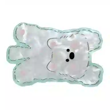 希铃 可爱甜美精致百搭西高地比熊狗狗布偶小猫 树脂 发夹 女款