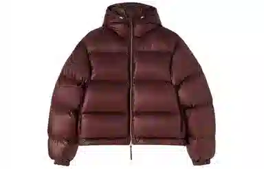 Jil Sander SS24 Hooded Down Jacket Purple