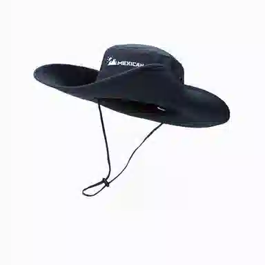 稻草人 户外钓鱼出游遮阳防晒 聚酯纤维 渔夫帽 男女同款情侣款