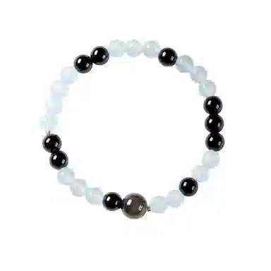 【日月湖畔】 指尖瑰宝 中式小众平安喜乐万事顺意时来运转好运不断鸿福齐天净化磁场能量加满#好运天然 玉髓 手串 男女同款情侣款