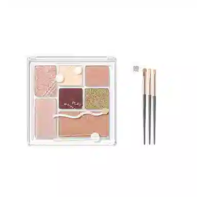 丽洁悠 【爆款】七色修容眼影纯欲氛围感一体盘 易上色细闪自然