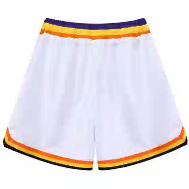 美式高街复古闪电元素网眼透气速干百搭运动 适用于多场景训练健身等篮球裤 男女同款