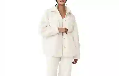 alo yoga Snap Button Oversized Jacket