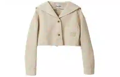 MIU MIU Gabardine Blouson Jacket