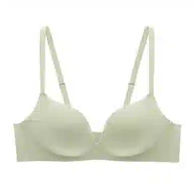 曼妮芬 纯色光面简约小胸聚拢收副乳文胸 女款