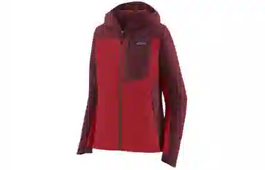 patagonia R1 Crossstrata Hoody Logo