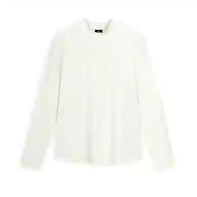 特步 舒适圆领 长袖针织衫 女款