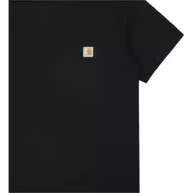 Carhartt WIP Logo Pocket T-Shirt Black