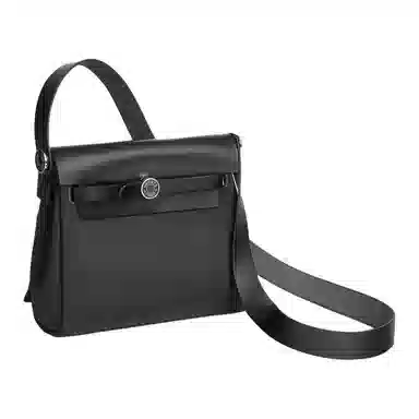Hermes Herbag Zip 20 Black
