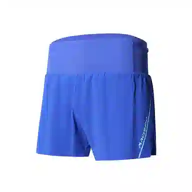 马孔多 美式复古时尚设计感舒适轻便透气吸汗速干纯色运动短裤 男款 电光靛蓝