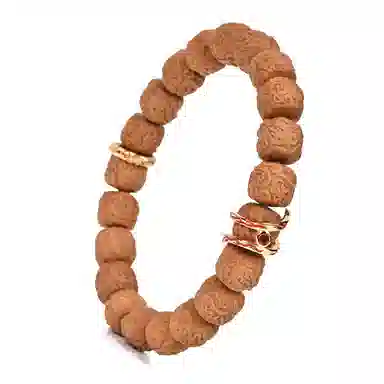 钰澜文玩 神话系列哪吒混绫化神手工雕刻佛珠 猴头核桃 手串 男女同款情侣款