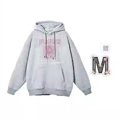 棉购 基础款潮流设计感印花卫衣 男女同款