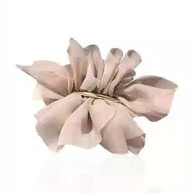 蒙妮 超仙雪纺花朵气质一字夹 合金 发夹 女款