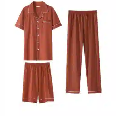 潞优野 家居服休闲时尚舒适睡衣套装 男款