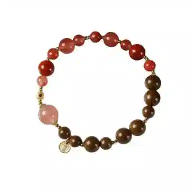 【两相欢】 指尖瑰宝 万事顺意招财暴富鸿运当头纳福转运红红火火平安顺遂新中式国潮轻奢高级感#好运 合香珠 手串 男女同款情侣款